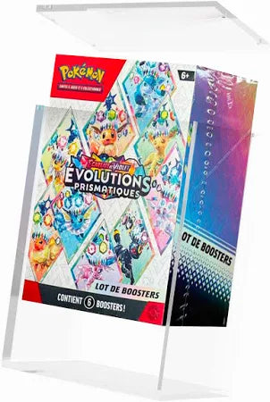 Protection acrylique aimanté pour Bundle 6 boosters Pokémon